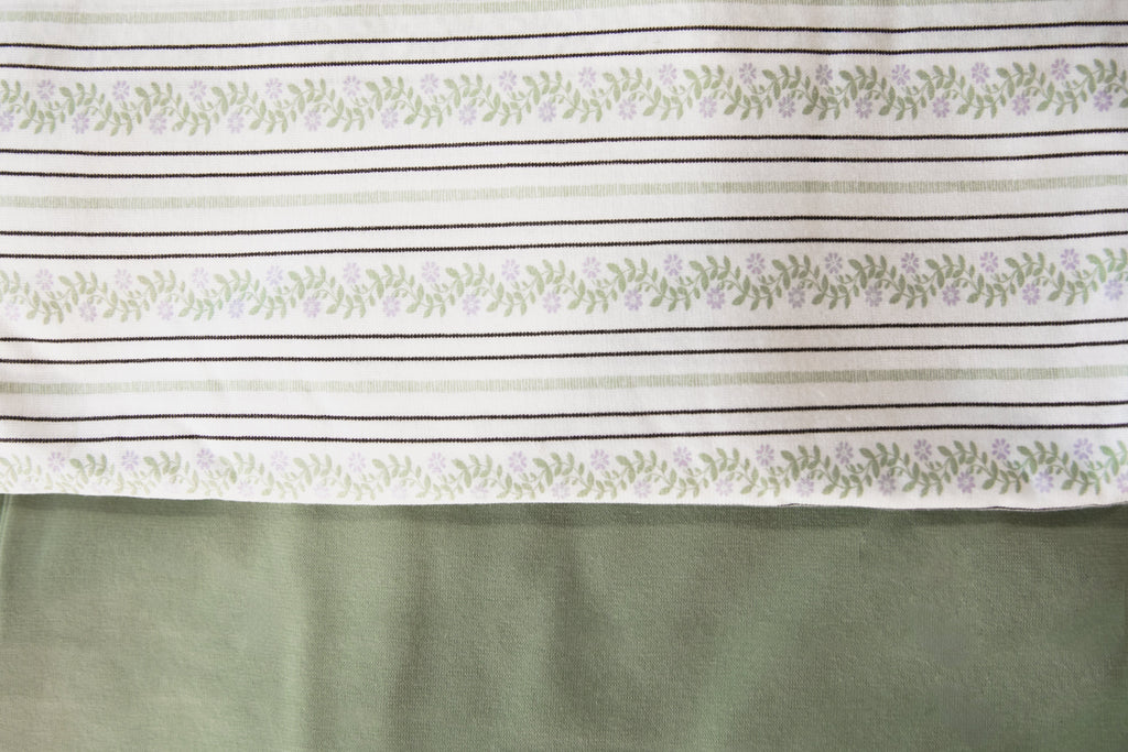 Jersey Pillowcase Set - Sage