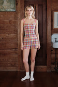 Morning Short - Fruit Salad Plaid