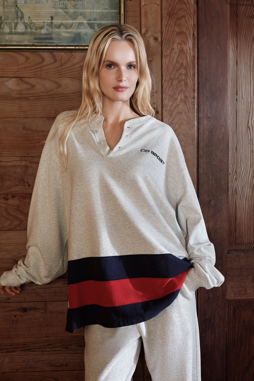 Rink Jersey - Heather Grey