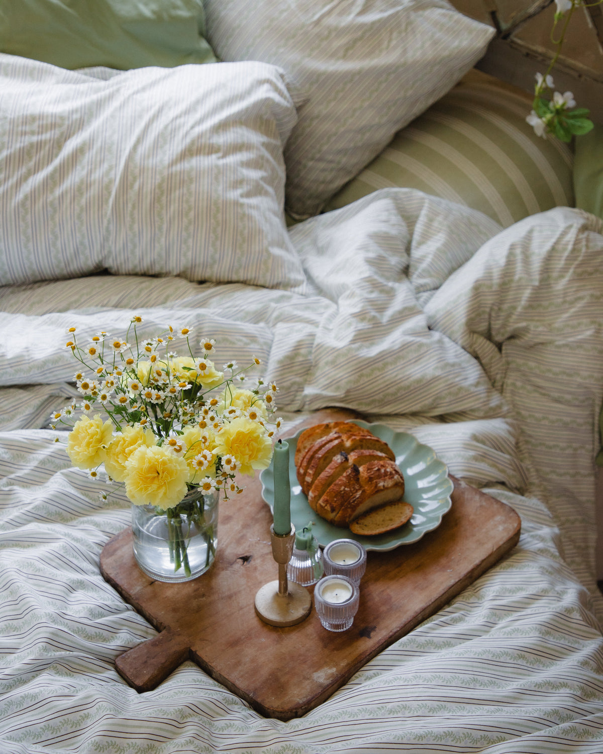 The Greenhouse Stripe Bedding Kit