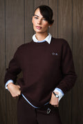 Double Layered Sweater - Brown Bear