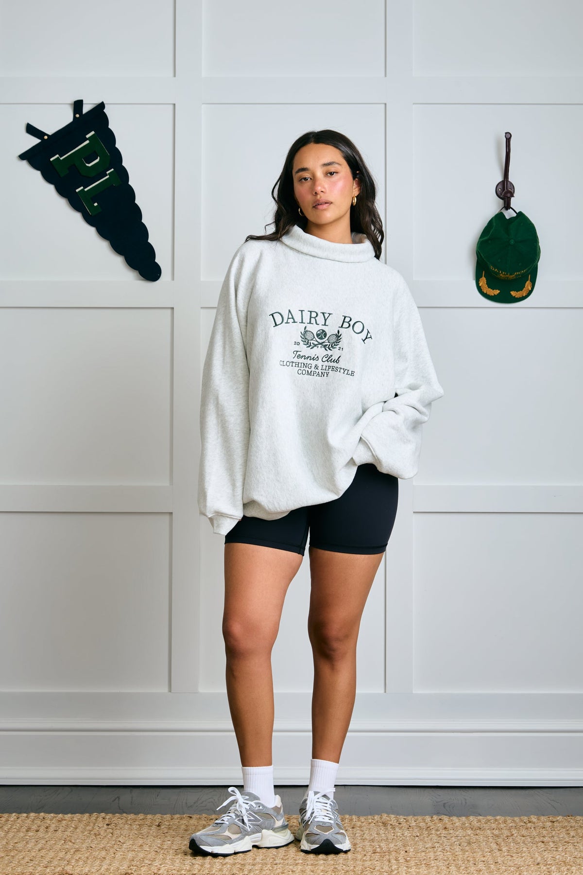 The Diana Rollneck - Warmup Grey