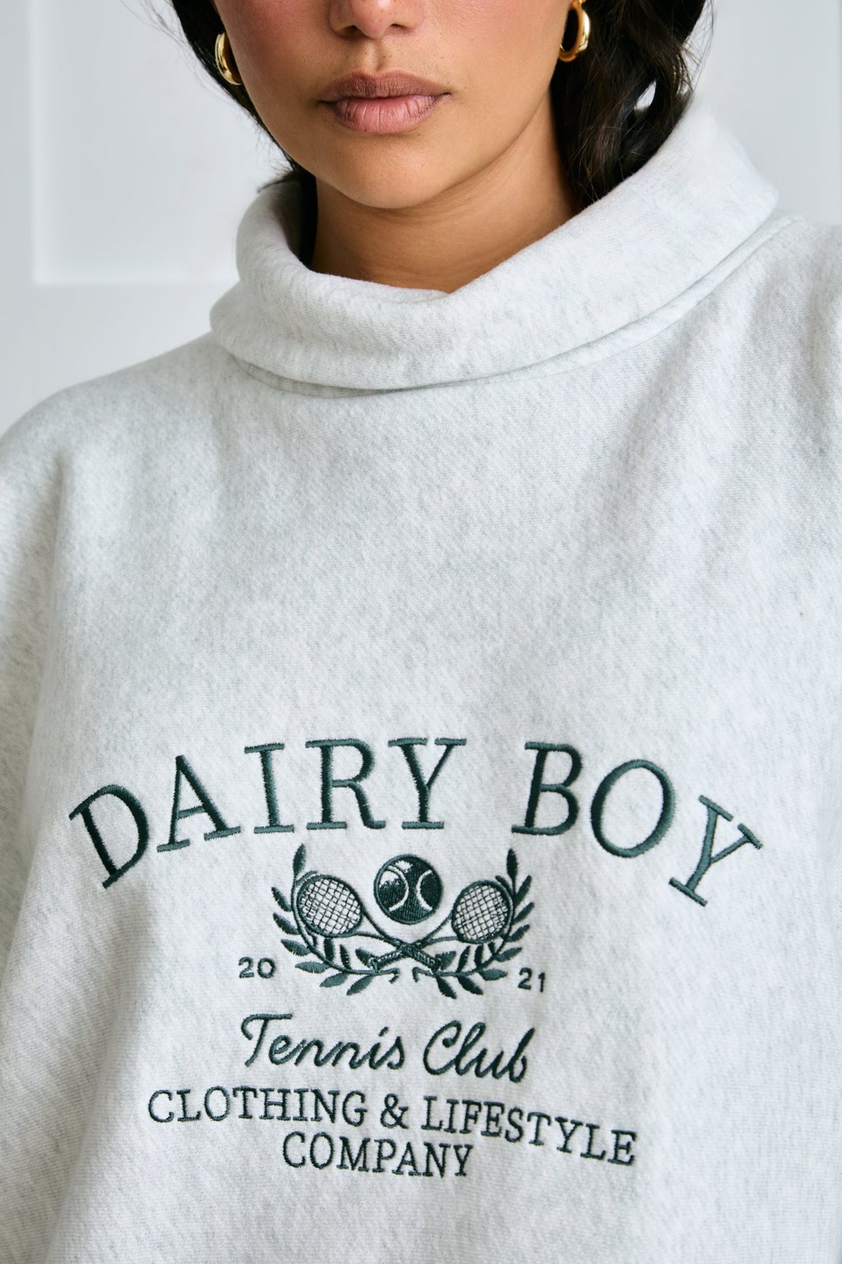 The Diana Rollneck - Warmup Grey