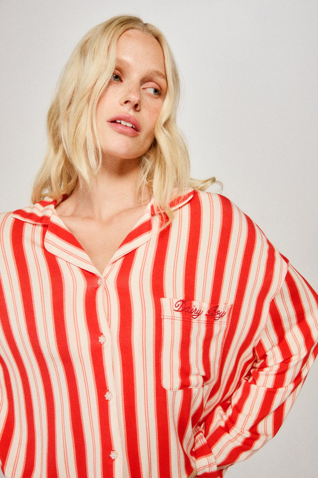 Holiday Sleep Set - Candy Cane Stripe