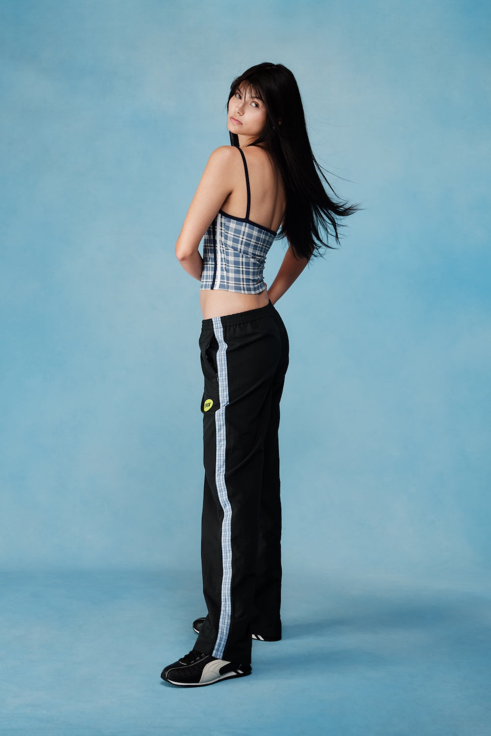 Track Pant - Washed Black