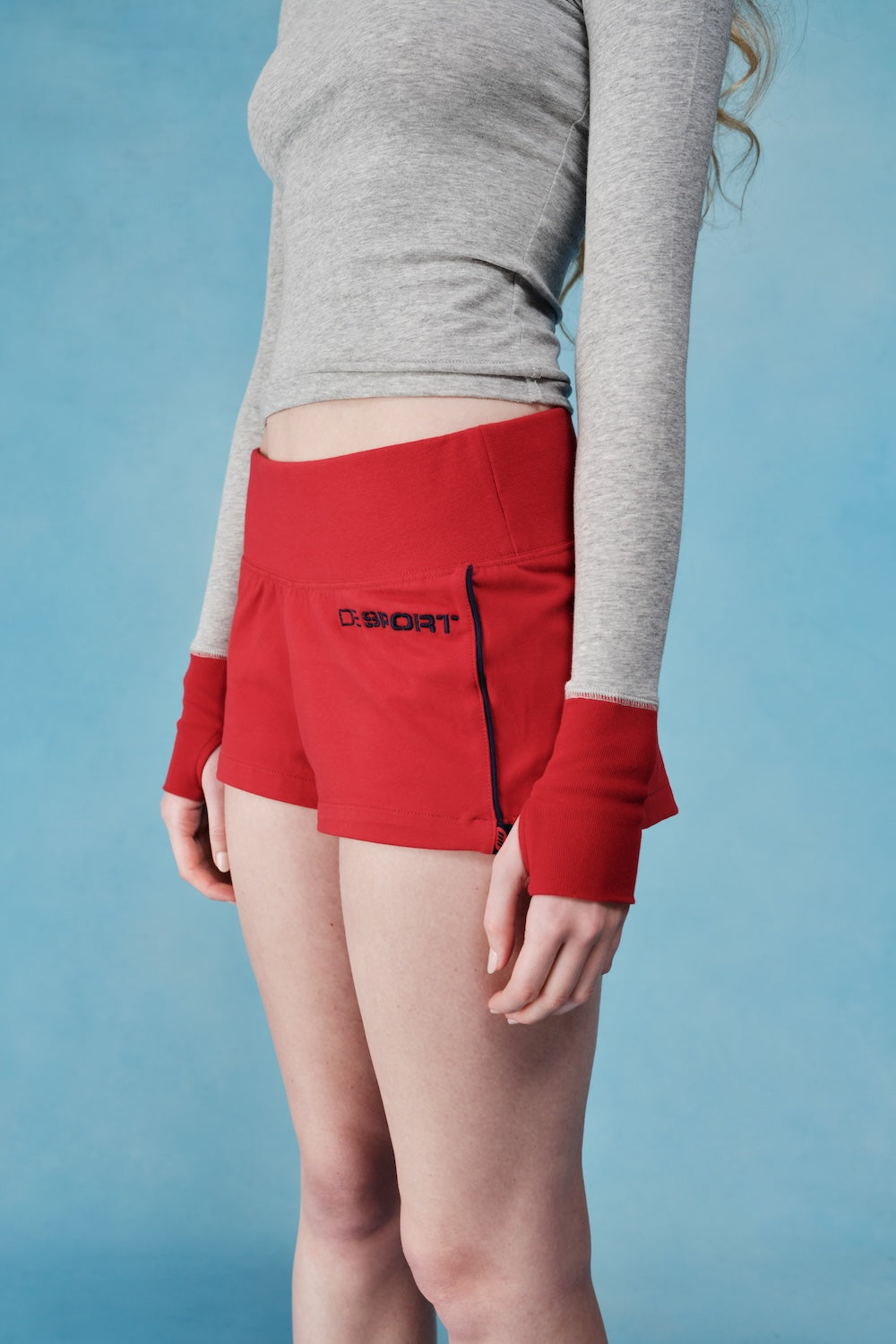 Low Rise Errand Short - Cherry Red