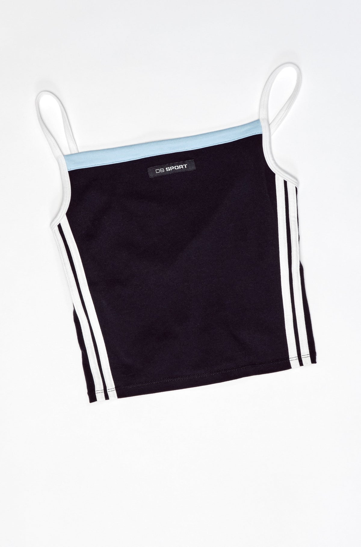Square Neck Tank - True Black