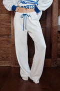 Straight Leg Sweatpant - Bright White