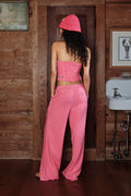 Everyday Linen Pant - Picnic Stripe