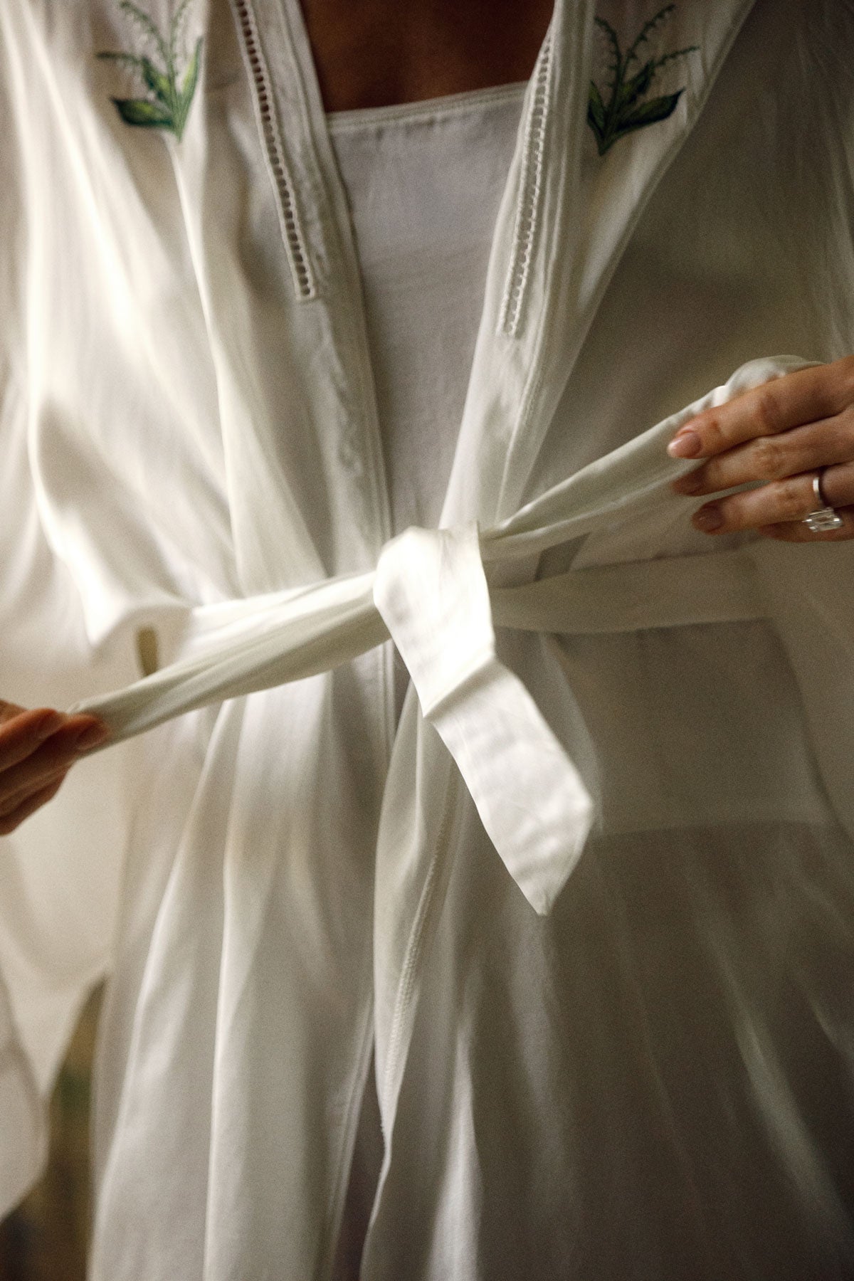 Lily Robe - Soft White