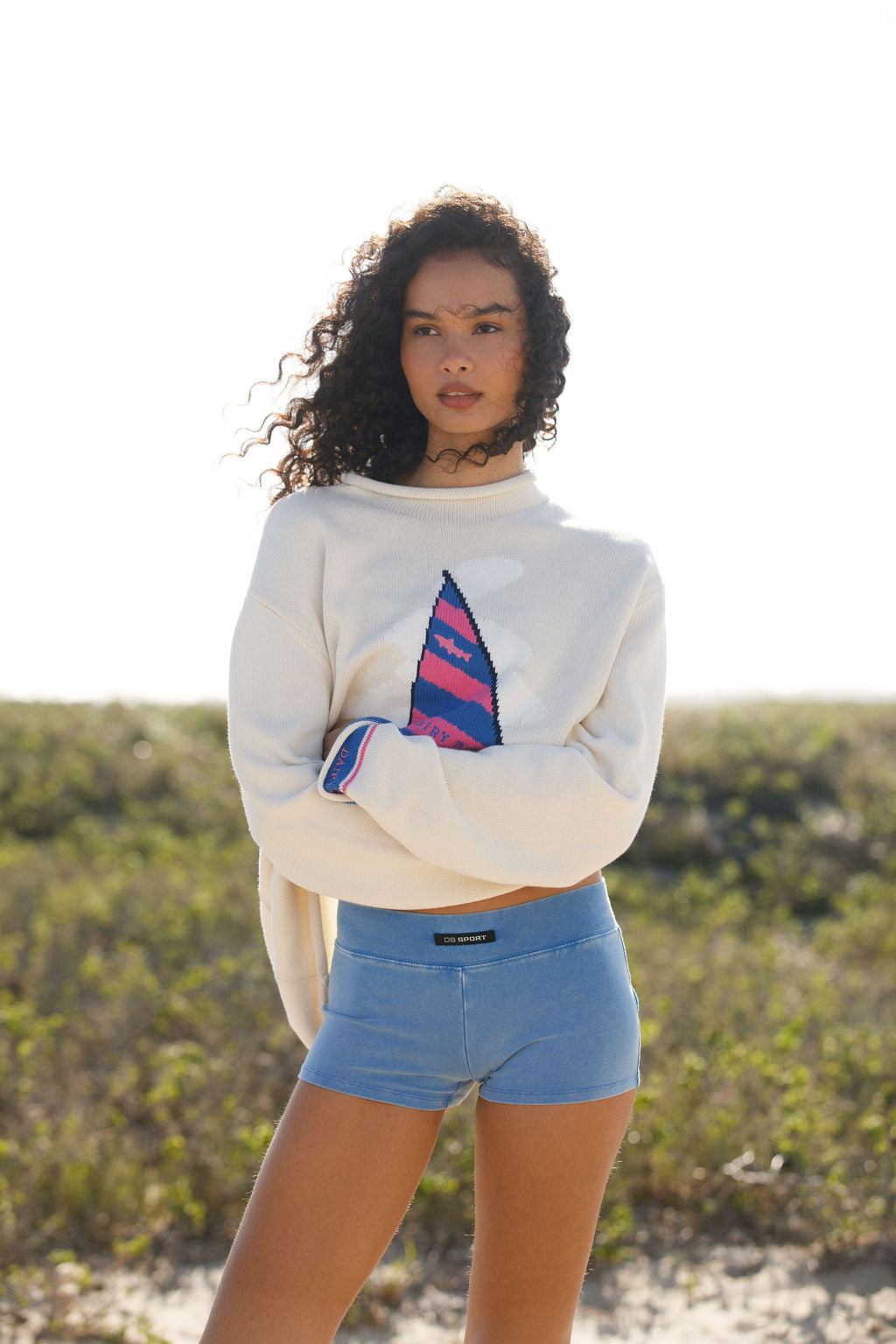 Mini Short - Blue Crush