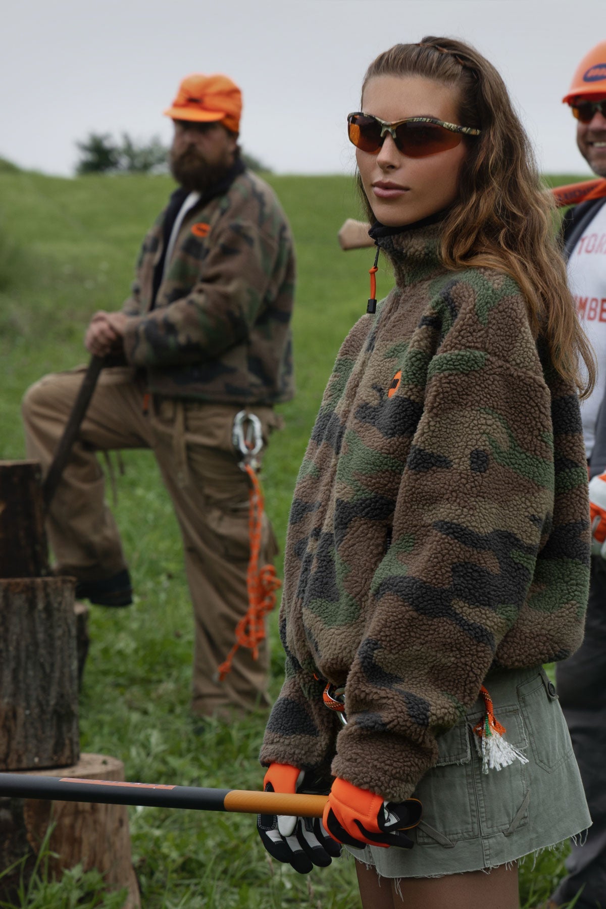 Funky Fleece - Decoy Camo In Earth