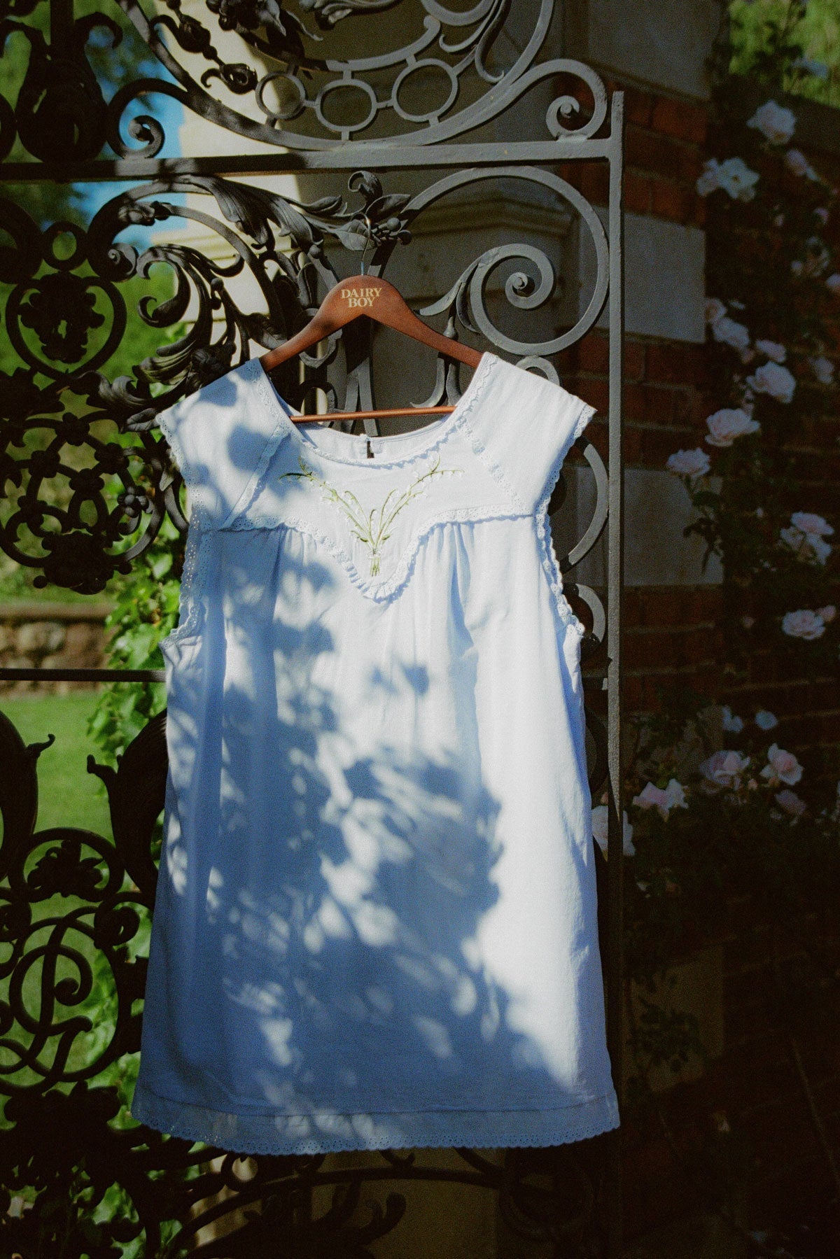 Forever Babydoll Dress - Soft Blue