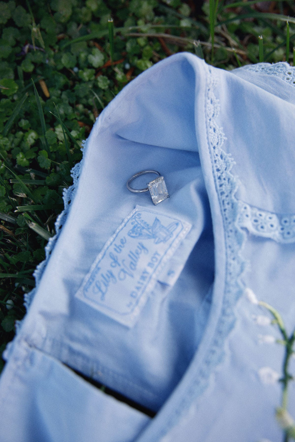 Forever Babydoll Dress - Soft Blue