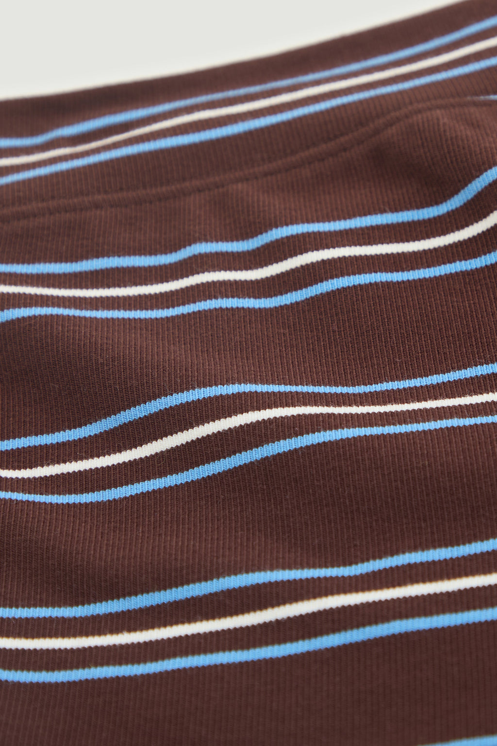Cotton Mini Short - Hudson Stripe