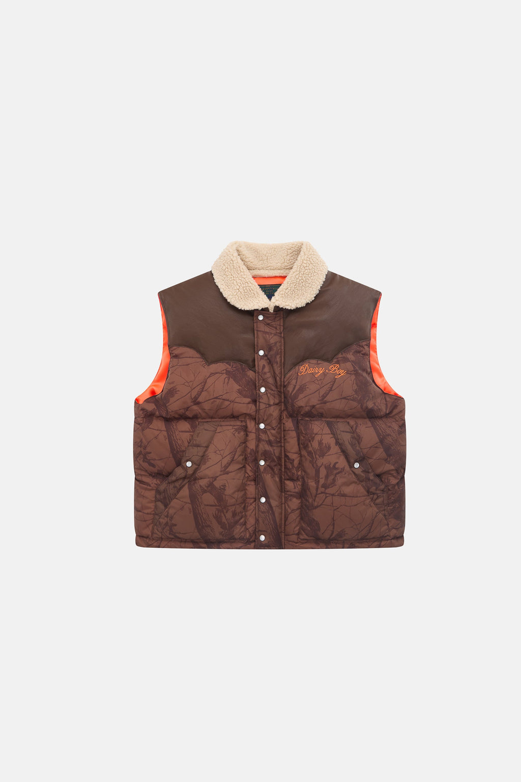 Mountain Puffer Vest - Lowcountry Camo