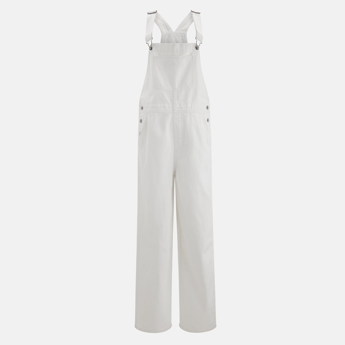 The Farm Overalls - White Rooster