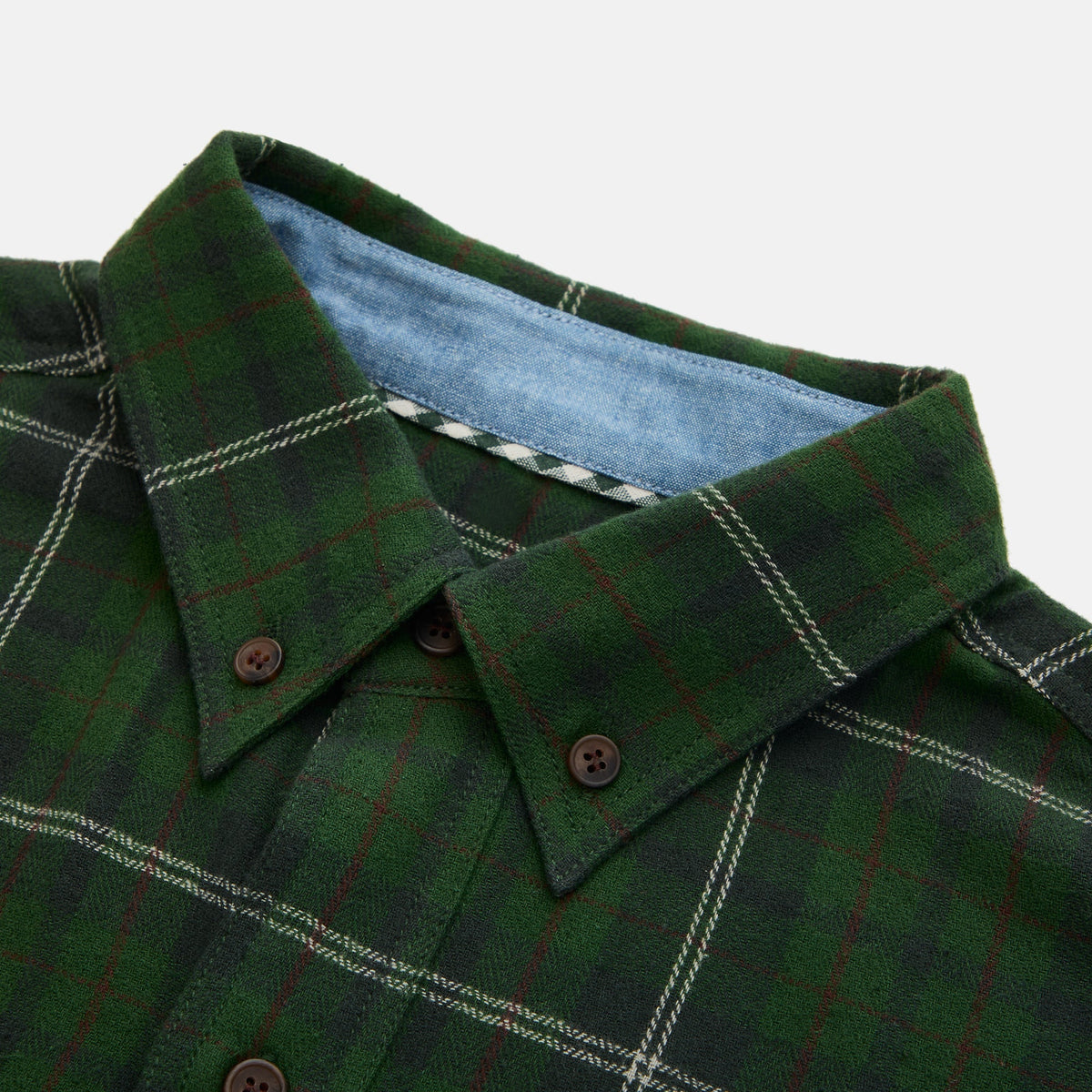 The Hanover Flannel - Evergreen Plaid