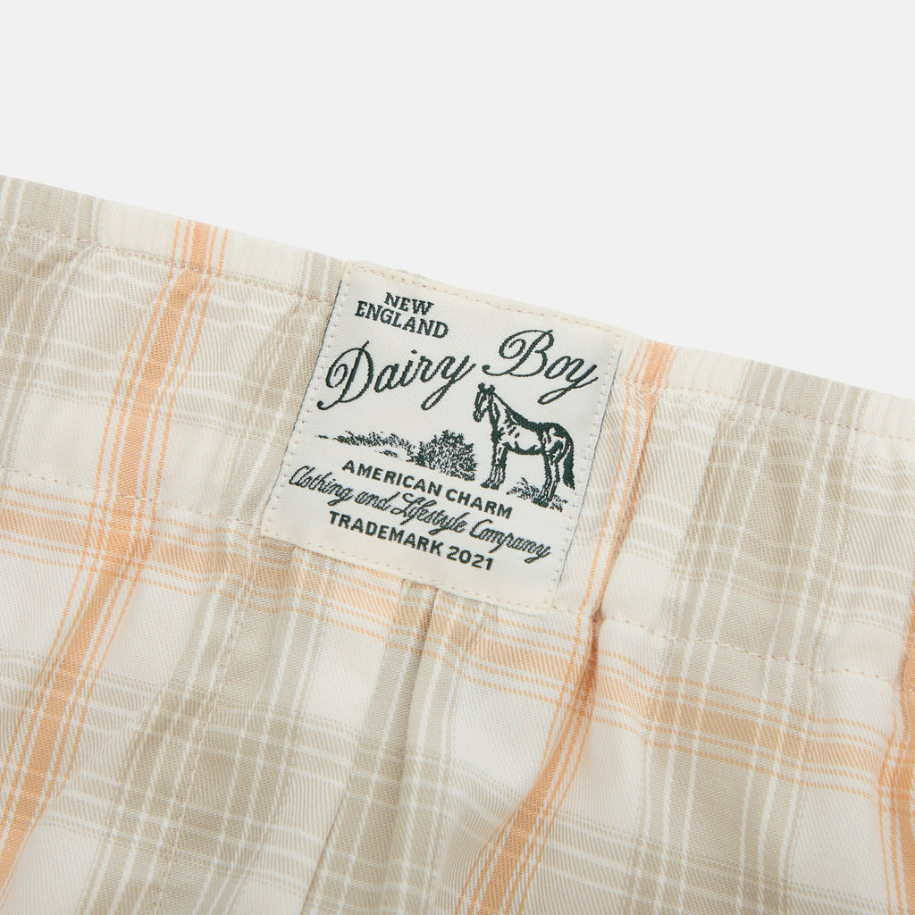 Garden Bed Boxer Shorts - Sailor Plaid