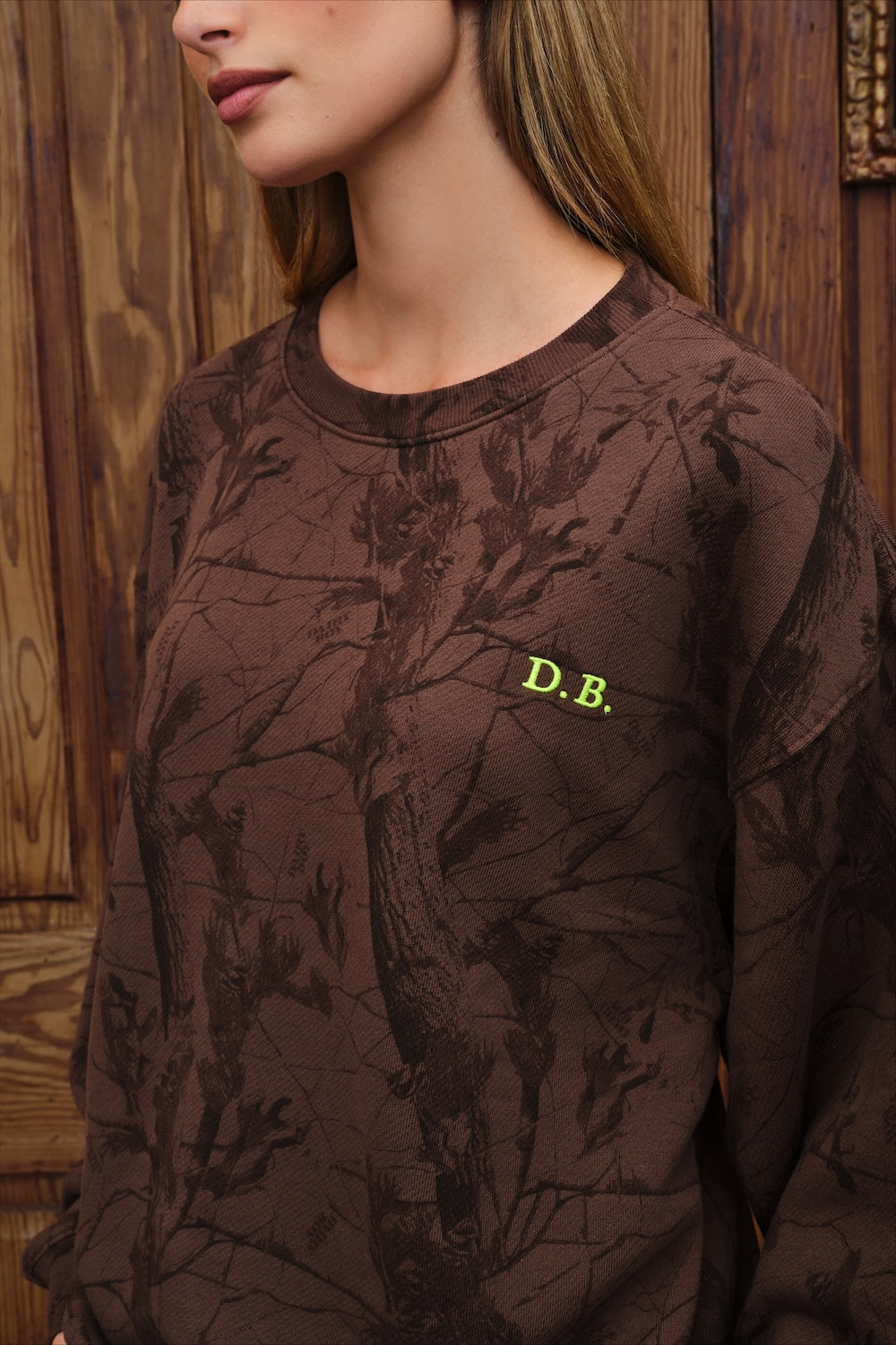 Oversized Crewneck - Lowcountry Camo