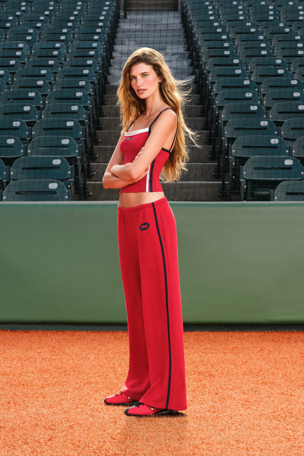 The Yummy Pant - Cherry Red