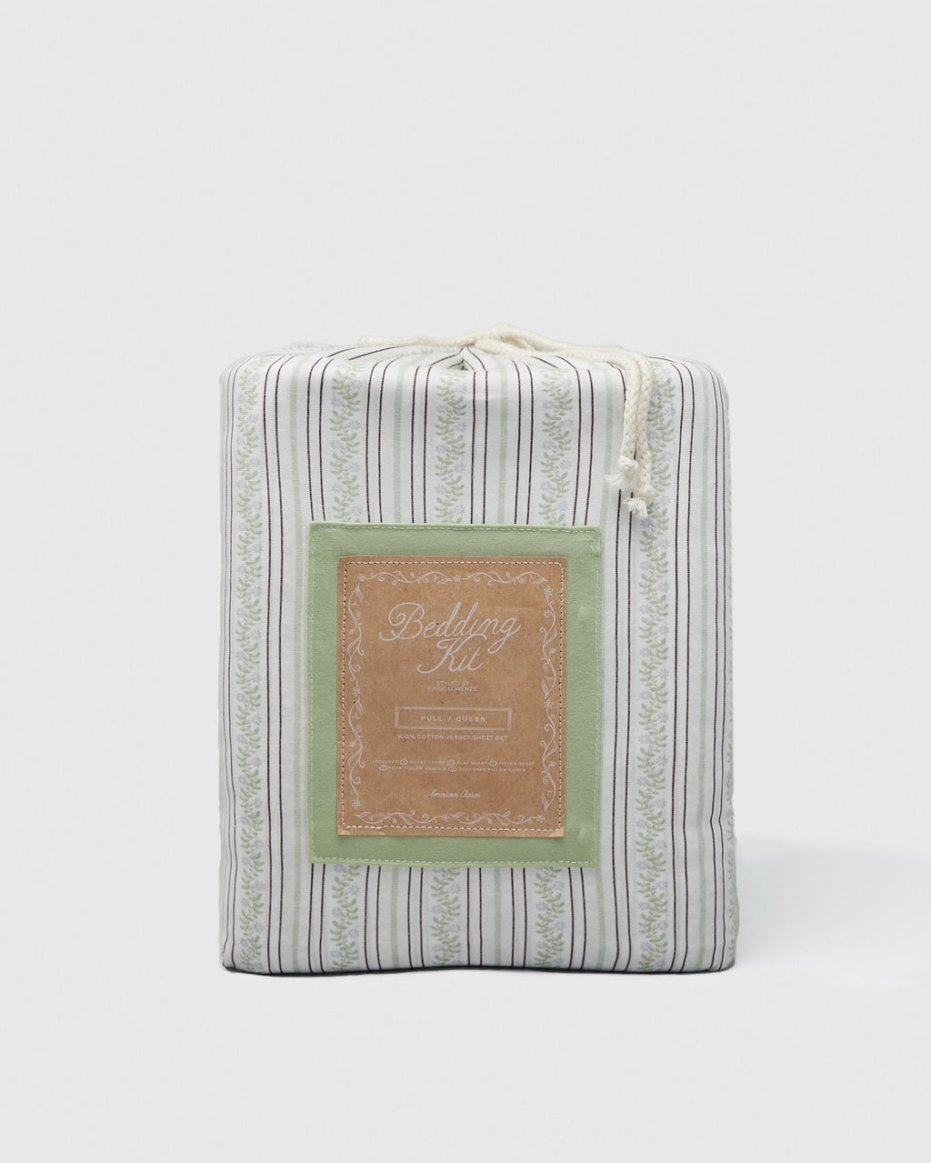 The Greenhouse Stripe Bedding Kit