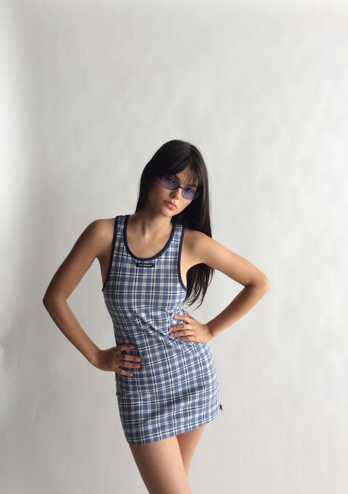 Court Dress - Greenwich Plaid