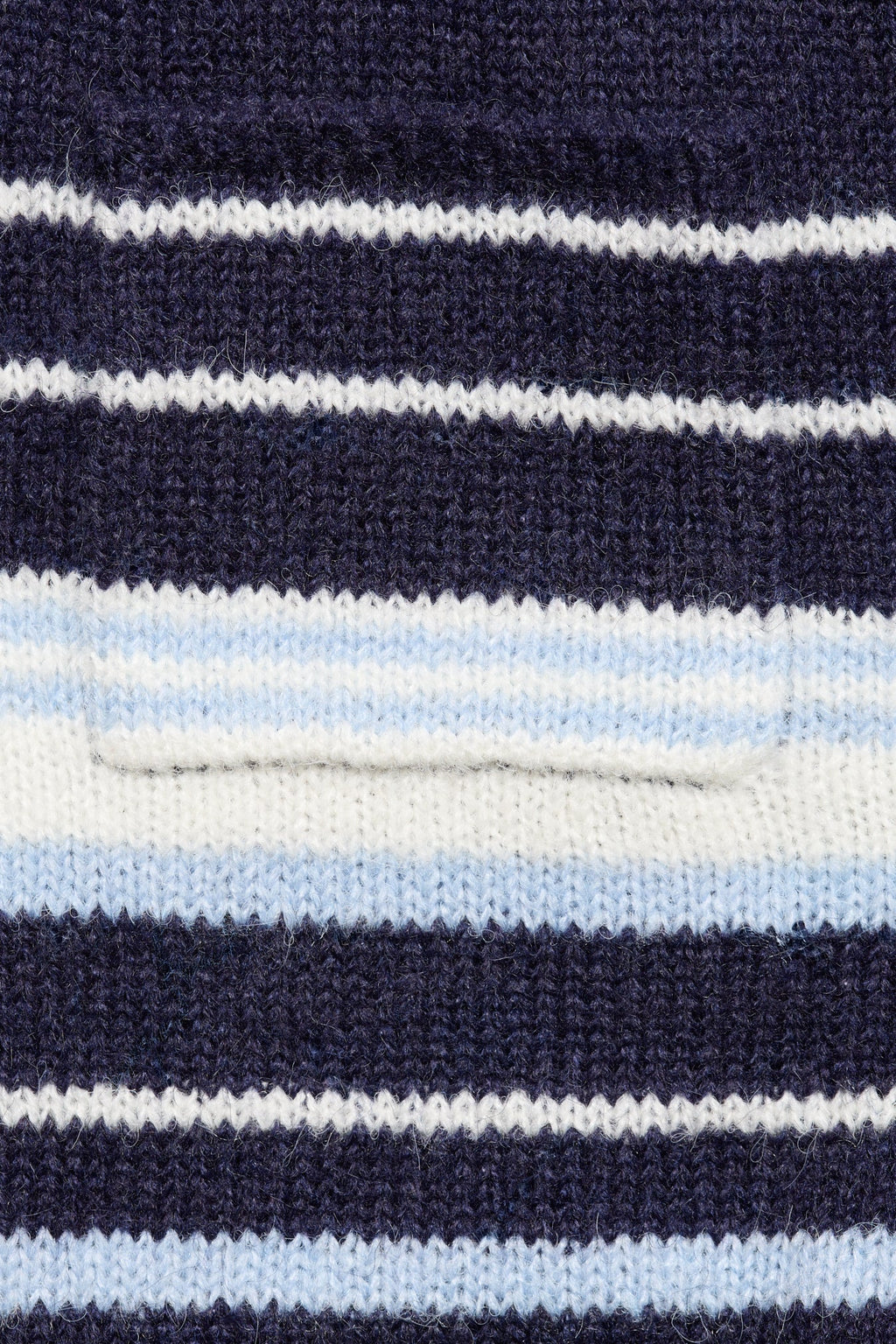 Surfside Striped Knit Shorts - Ocean Blue