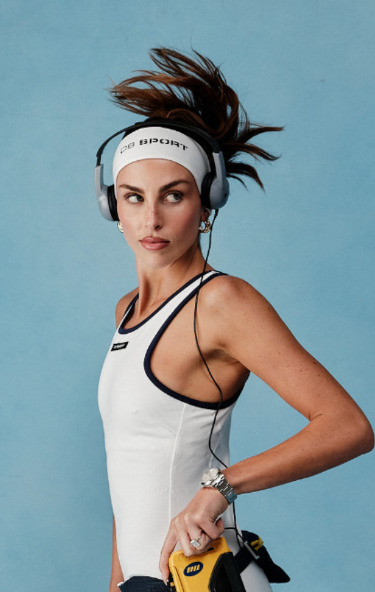 Athletic Headband - Soft White