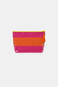 Shell & Sail Makeup Bag - Sunfish Stripe