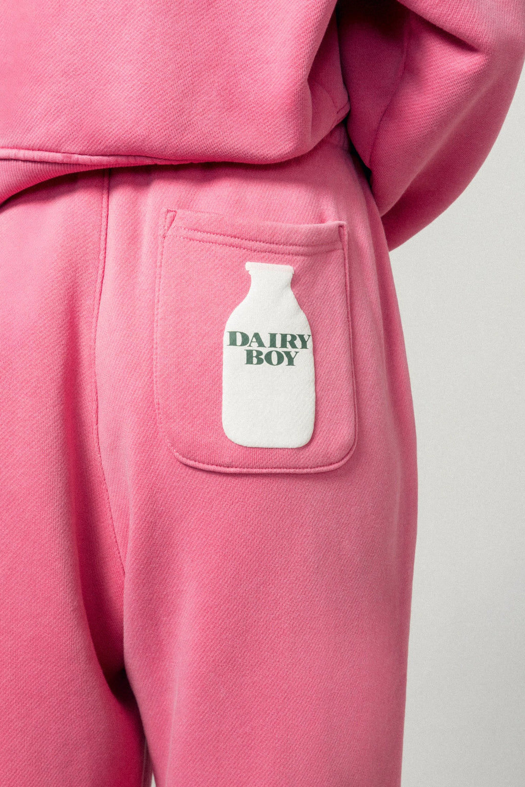 Milk Bottle Sweatpant - Strawberry Milk
